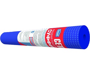 Сетка стеклотканевая фасадная Суффикс 5х5 мм, 1х50 м