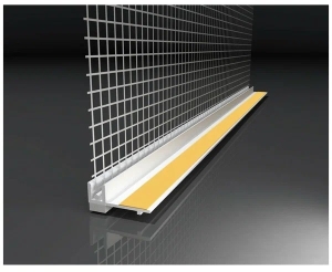 Профиль примыкающий оконный самоклеющийся с армирующей сеткой 6мм (2,4м) Bautex