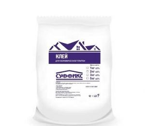 Клей для плитки Суффикс, 2 кг Клей для плитки Суффикс, 2 кг
