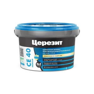Затирка Церезит CE 40 жасмин, 2 кг