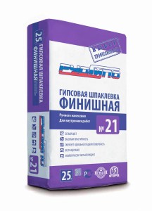 Шпаклевка гипсовая финишная РусГипс 21, 25 кг Шпаклевка гипсовая финишная РусГипс 21, 25 кг