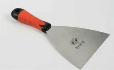 Шпатель из закалённой нержавеющей стали 120мм, рукоятка двухкомпонентная (10) OLEJNIK (124012-2KP) Шпатель из закалённой нержавеющей стали 120мм, рукоятка двухкомпонентная (10) OLEJNIK (124012-2KP)