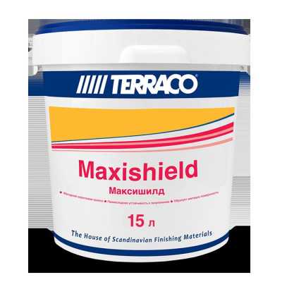 Краска фасадная акриловая Terraco Maxishield белая 15 л
