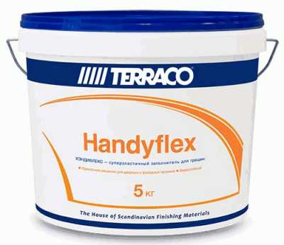 Заполнитель для трещин Terraco Handyflex, 5 кг