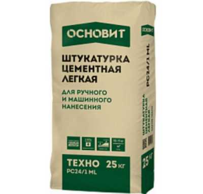 Штукатурка цементная Основит Техно PC21 M, 25 кг