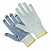 Перчатки хлопчатобумажные с ПВХ Стандарт (точка) 5 нитей, 10 класс